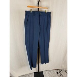 Workrite FR Nomex HRC 1 Navy Blue Station Work Pants Men Size 34x33‎